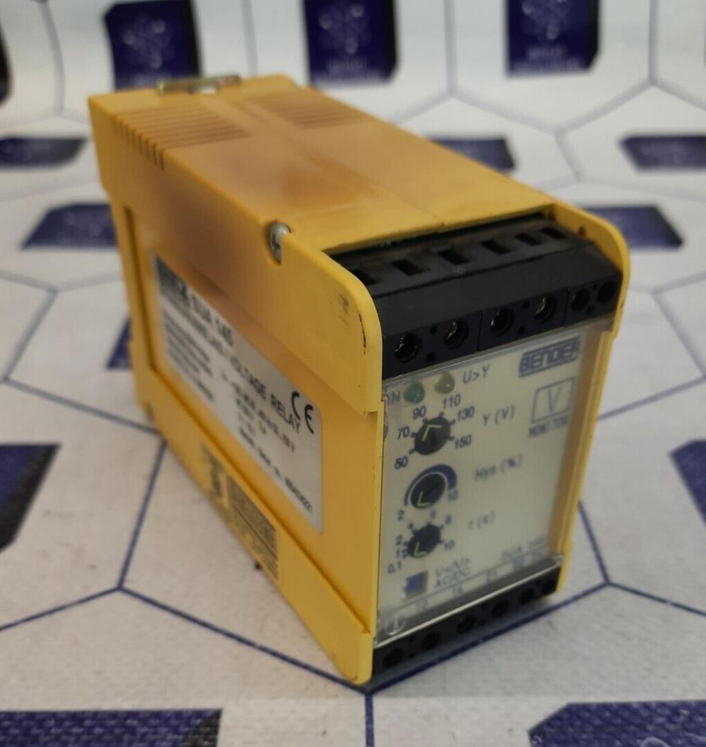 BENDER SUA 145 VOLTAGE RELAY