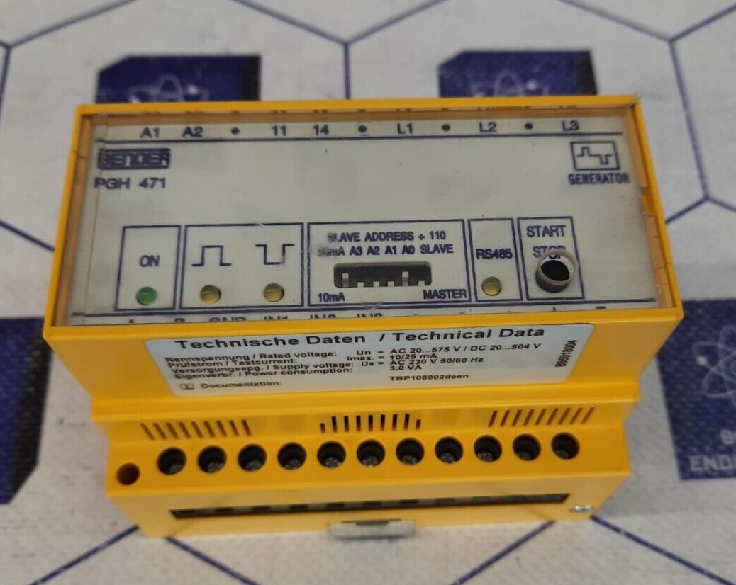 BENDER PGH471 COUPLING DEVICE