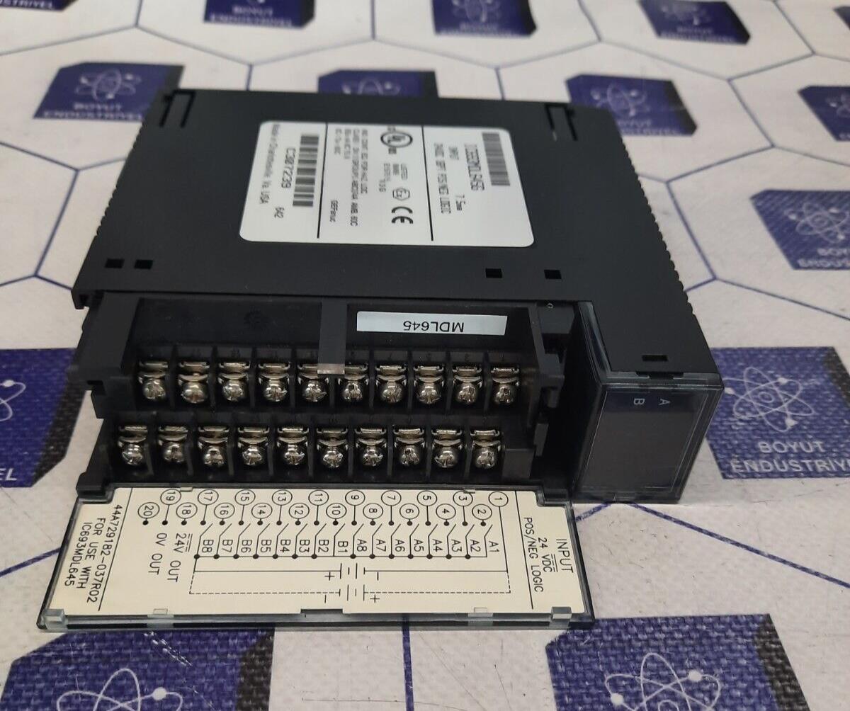 GE FANUC IC693MDL645G INPUT 24VDC 16PT POS/NEG LOGIC