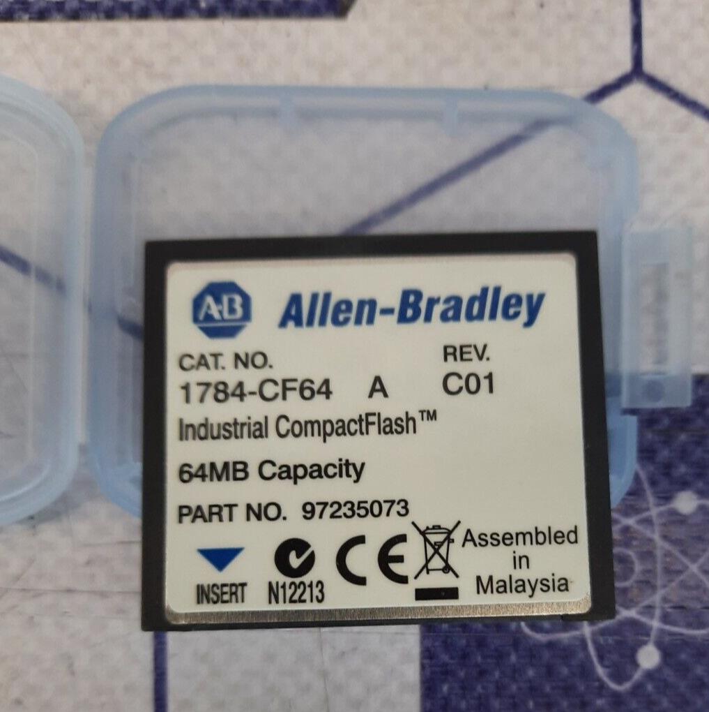 ALLEN BRADLEY 1784-CF64 INDUSTRIAL COMPACTFLASH 64 MB CAPACITY