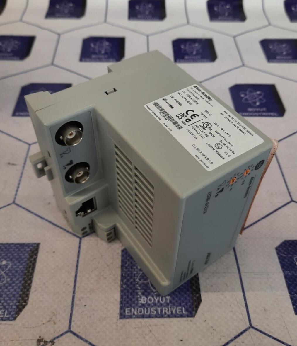 ALLEN BRADLEY 1794-ACNR15 CONTROL NET REDUANDANT MEDIA ADAPTER