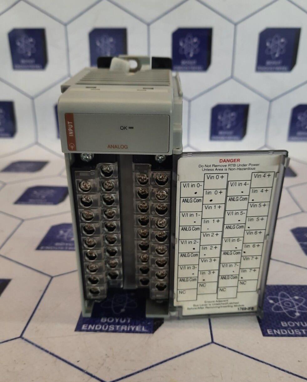 ALLEN BRADLEY 1769-IF8 COMPACT I/O ANALOG INPUT MODULE