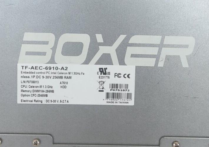 BOXER TF-AEC-6910-A2 EMBEDDED CONTROL PC.