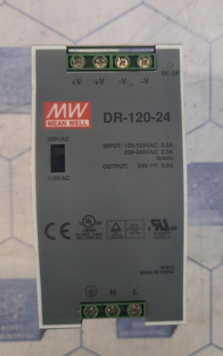 MEAN WELL DR-120-24