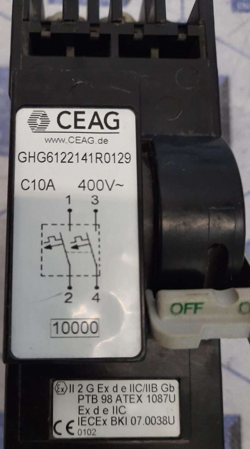 CEAG GHG612214R0129 / RTB 98 ATEX 1087U