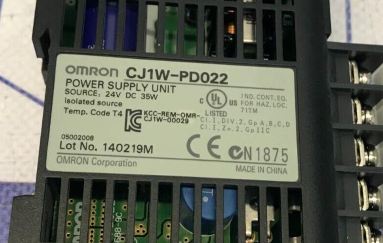 OMRON CJ1W-PD022 POWER SUPPLY UNIT