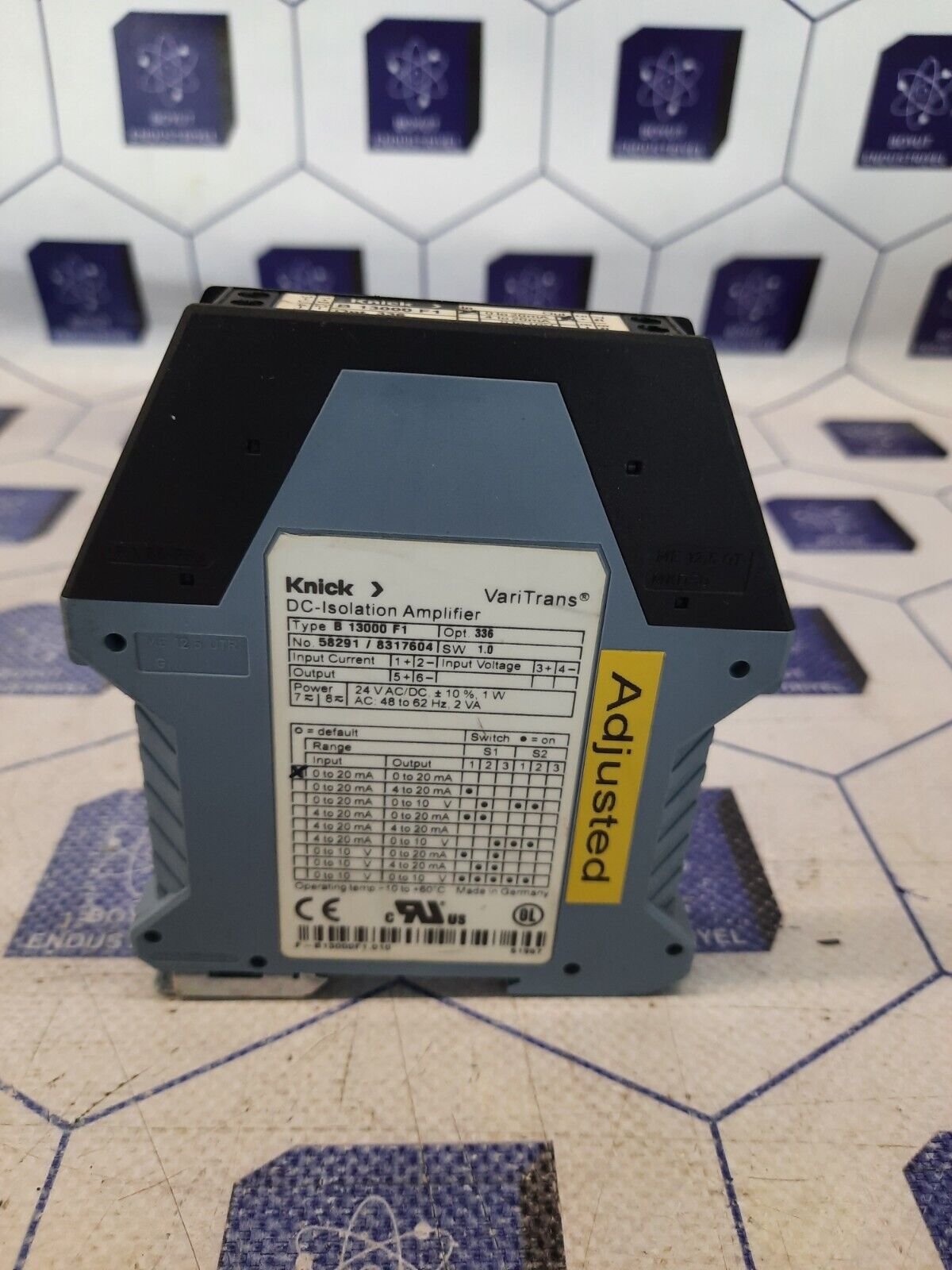 Knick DC-Isolation Amplifier Type B 13000 F1
