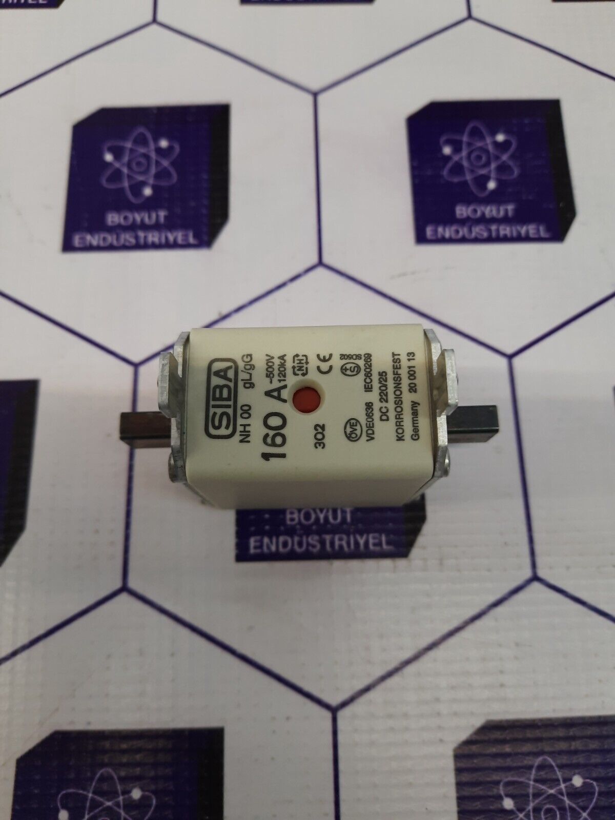 SIBA NH00 160A 500V 120kA Fuse Links