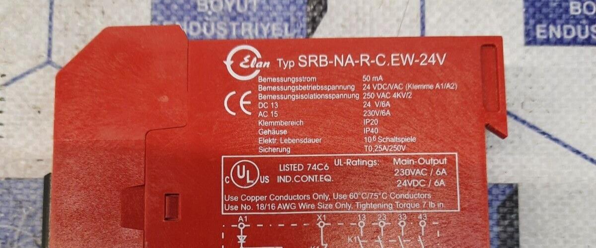 ELAN SRB-NA-R-C.EW-24V Safety Relay