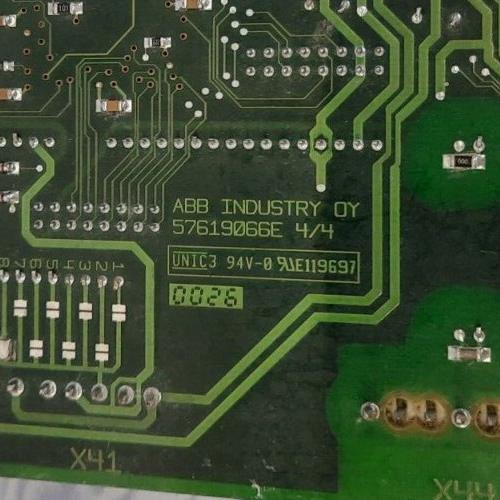 ABB INDUSTRY OY NINT-41 CODE:58907944J - 57619066E CONTROL BOARD