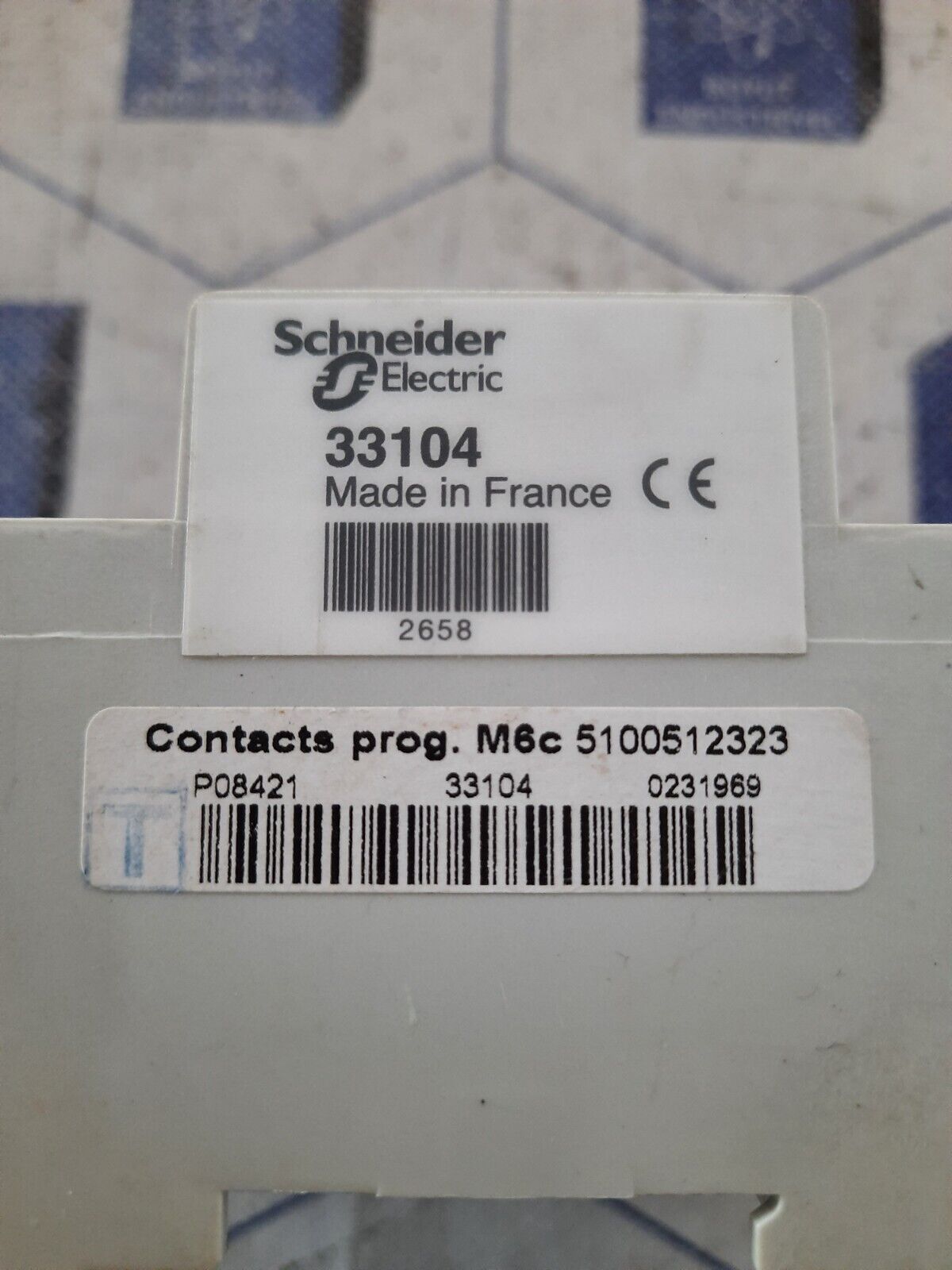 Schneider Electrıc/MERLIN GERIN M6C 33104 CONTROLLER MODULE