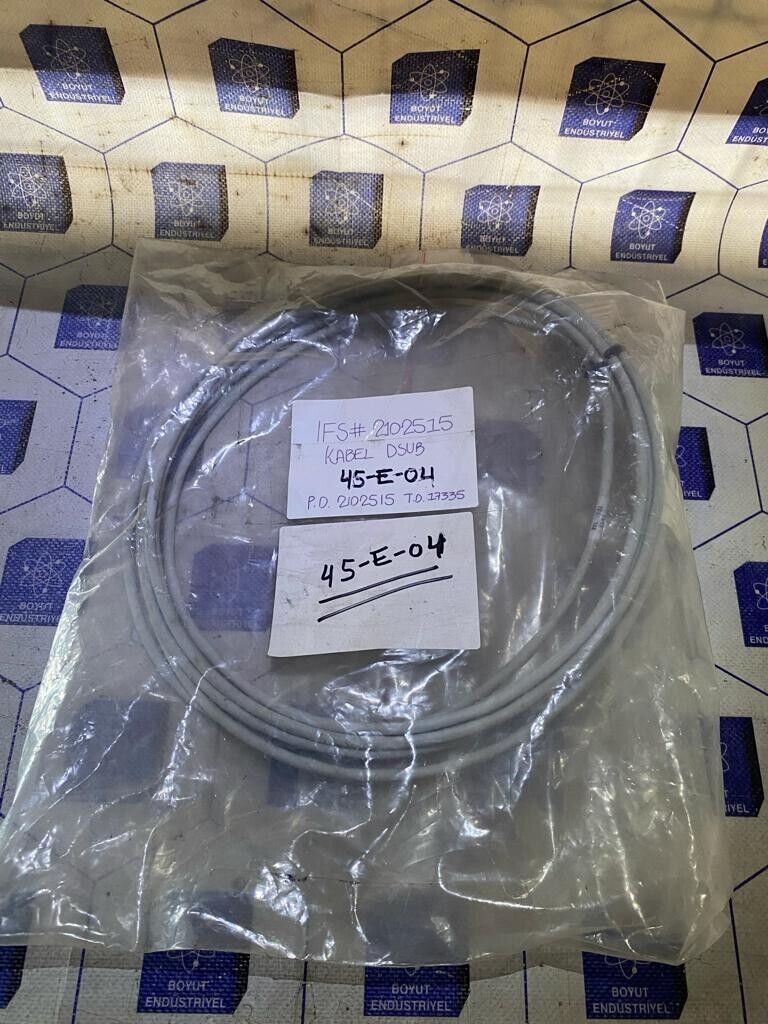 KABEL DSUB 45-E-04 DSUB 9 POLIG