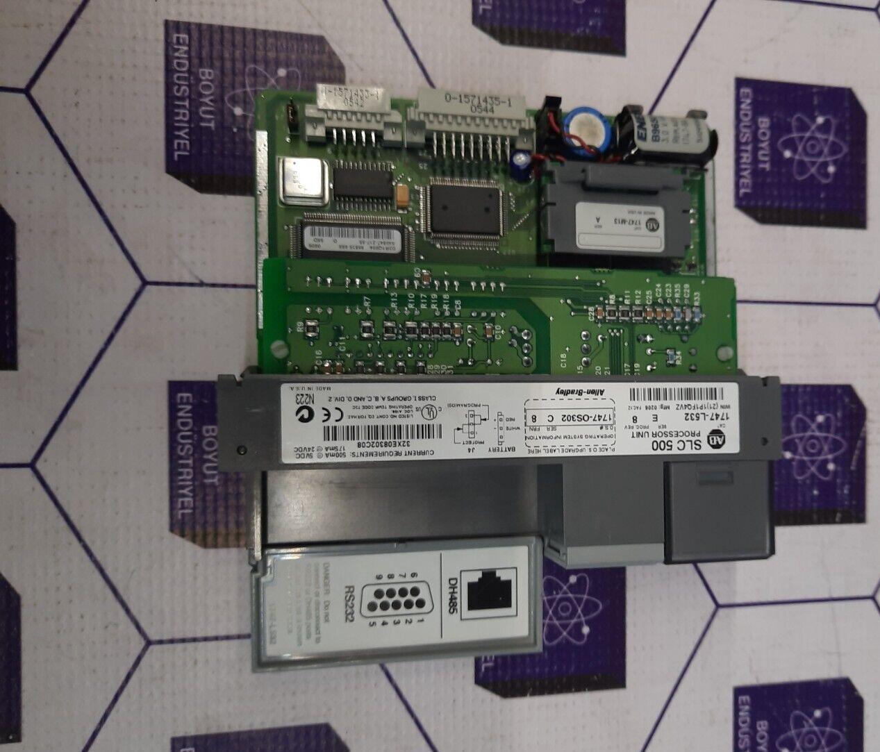 Allen-Bradley 1747-L532 REV.E SLC500 PROCESSOR UNIT
