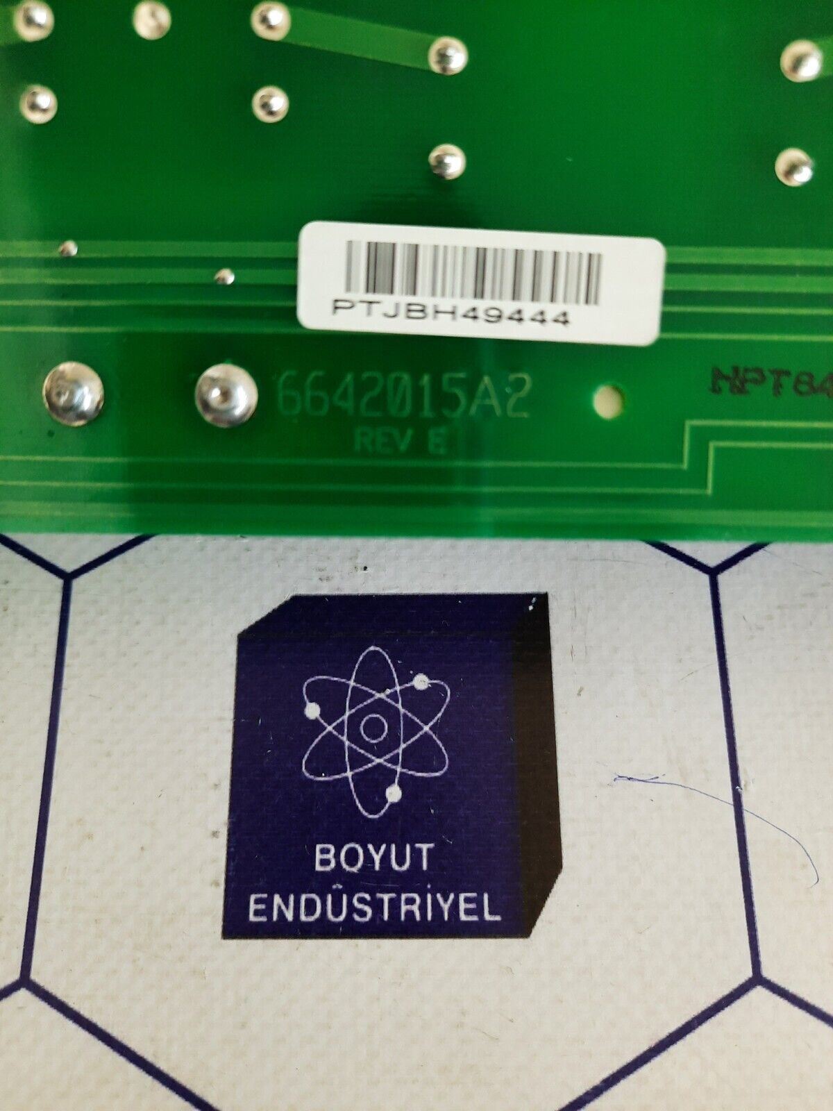 ABB 6642016D2 RELAY PANEL 300V 10A/CKT