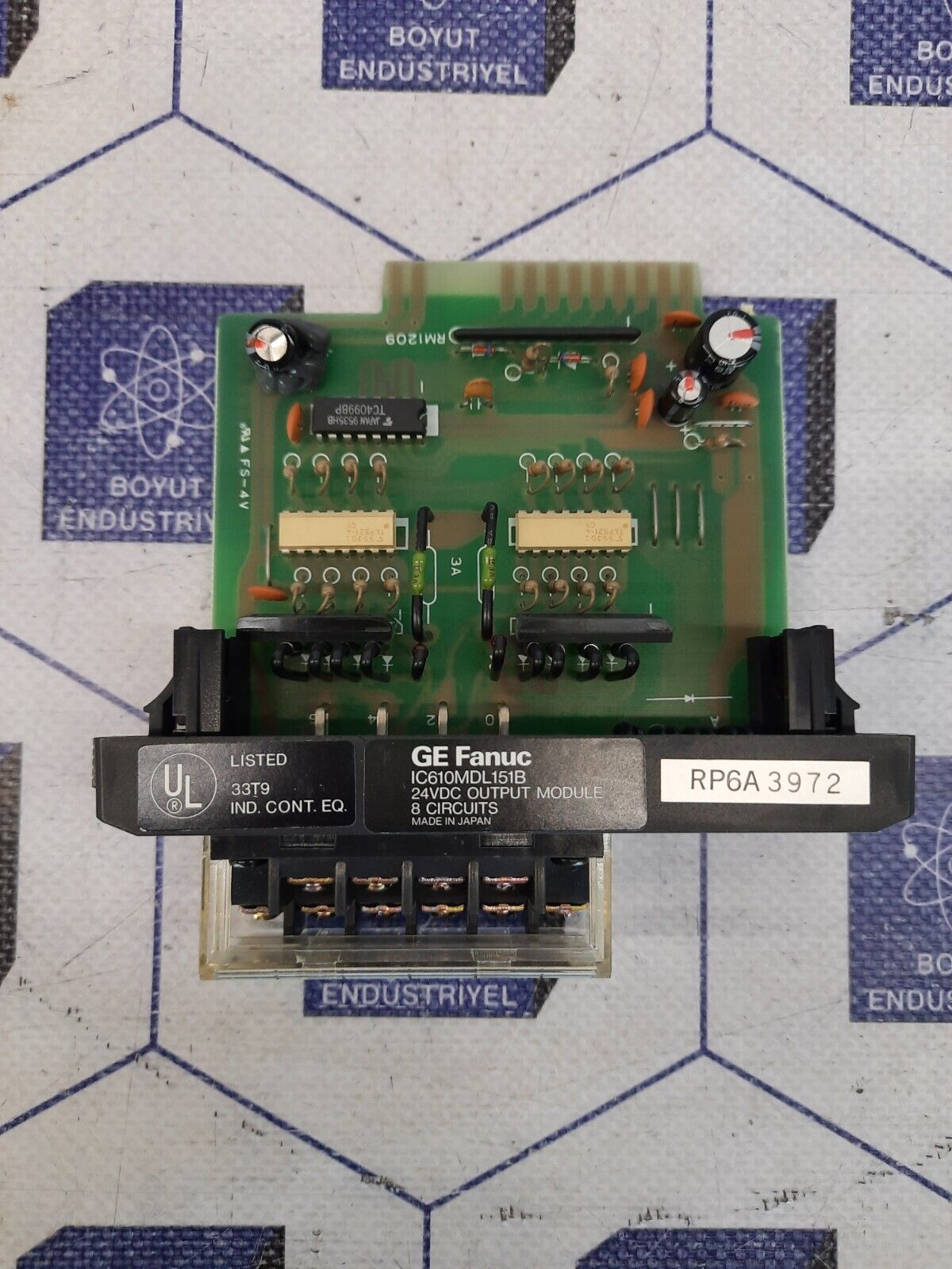 GE FANUC IC610MDL151B PROGRAMMABLE CONTROLLER 24 VDC OUTPUT MDL/8