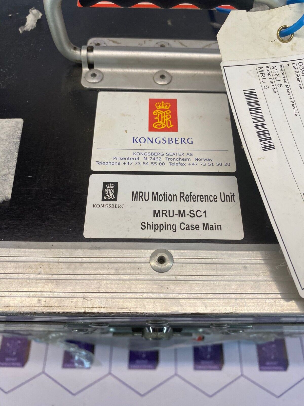 KONGSBERG MRU 5 MRU-M-SC1 MOTION REFERENCE UNIT