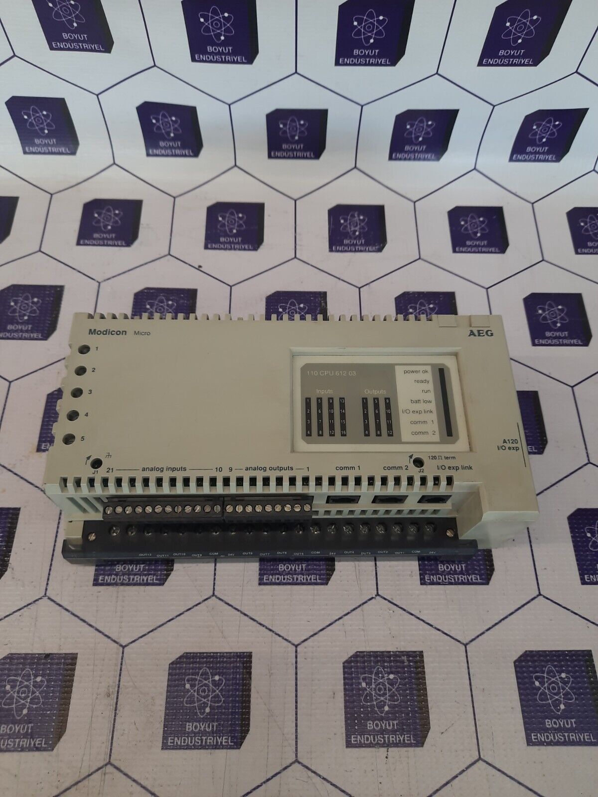 SCHNEIDER AUTOMATION 110 CPU 612 03 MICRO CPU MODULE
