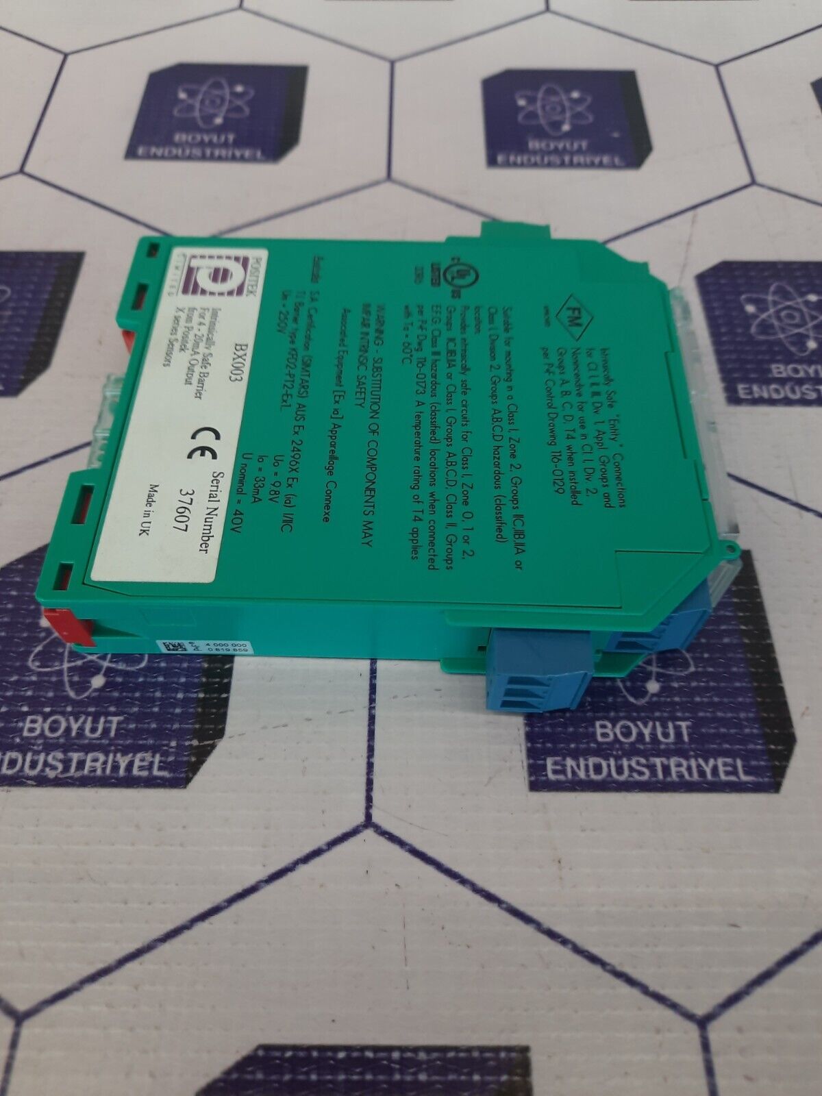 PEPPERL +FUCHS K-SYSTEM KFD2-PT2-Ex1-6-Y112844 PART NO: 112844