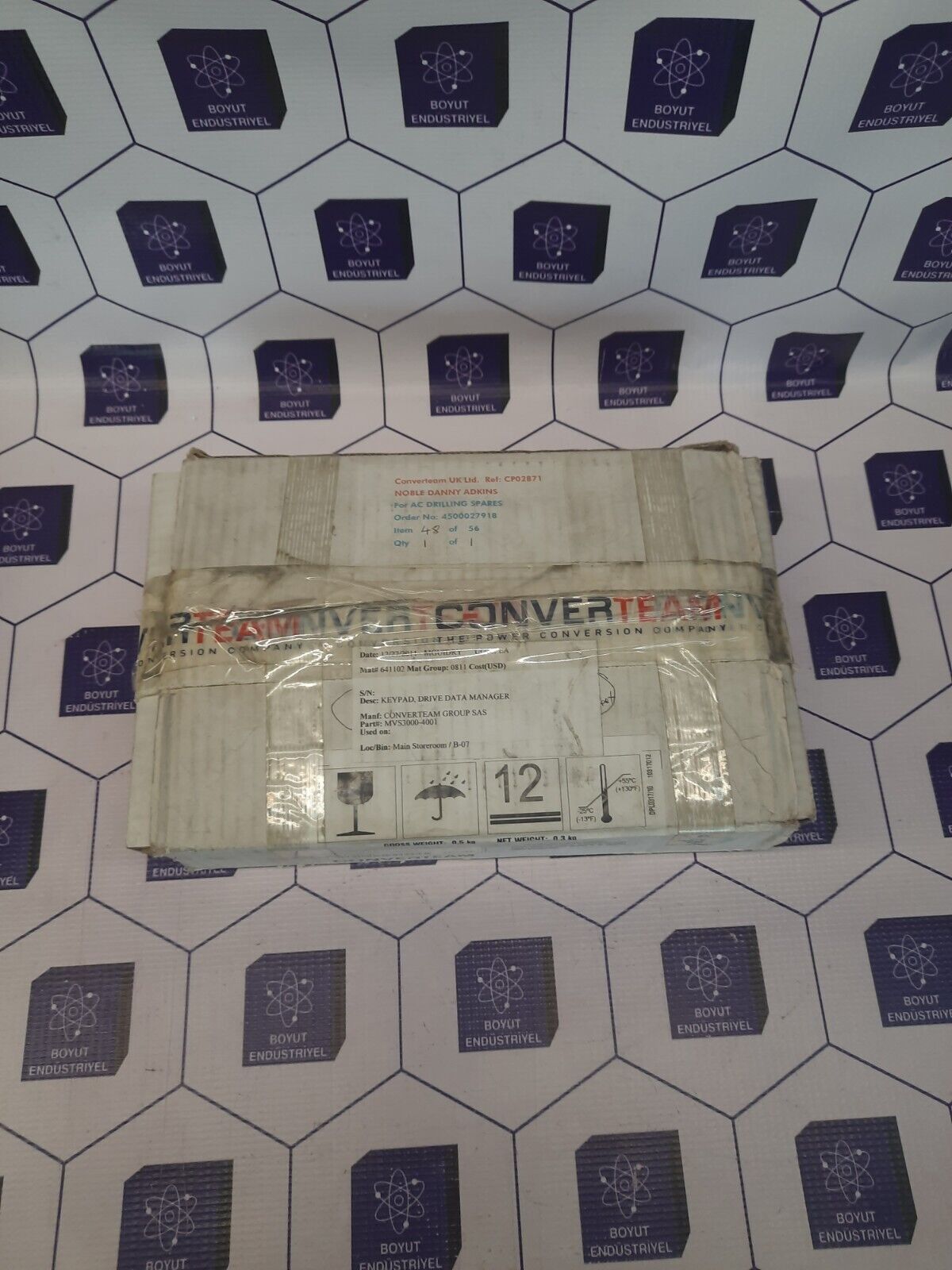 CONVERTEAM MVS3000-4001 DRIVE DATA MANAGER