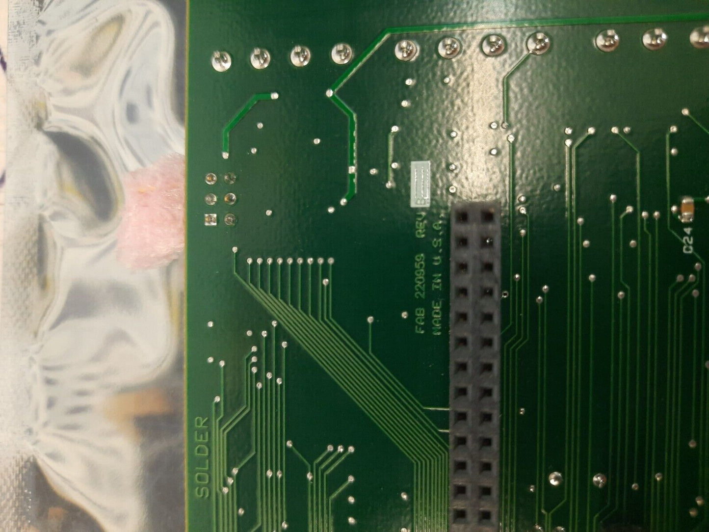 Saline Lectronics Fab 220959 REV.B Printed Circuit Board