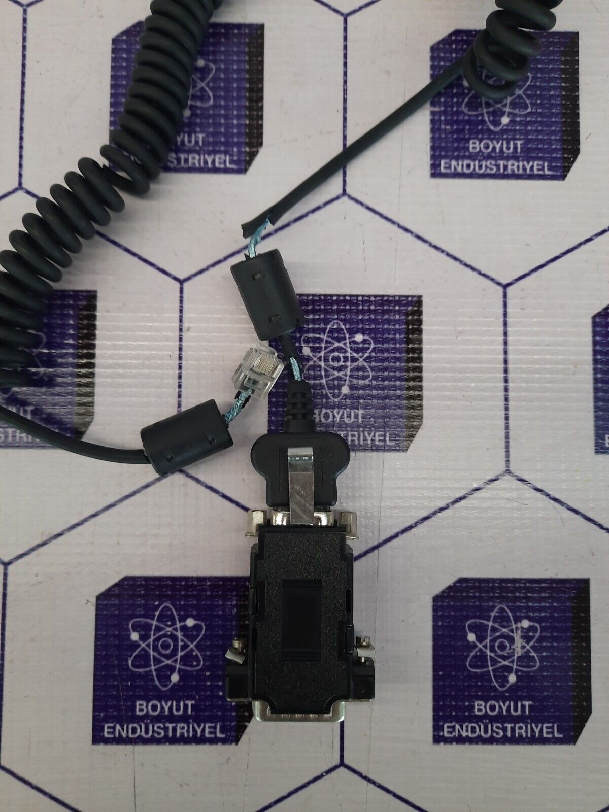 GE FANUC HE693SNP232R ADAPTER WITH CABLE