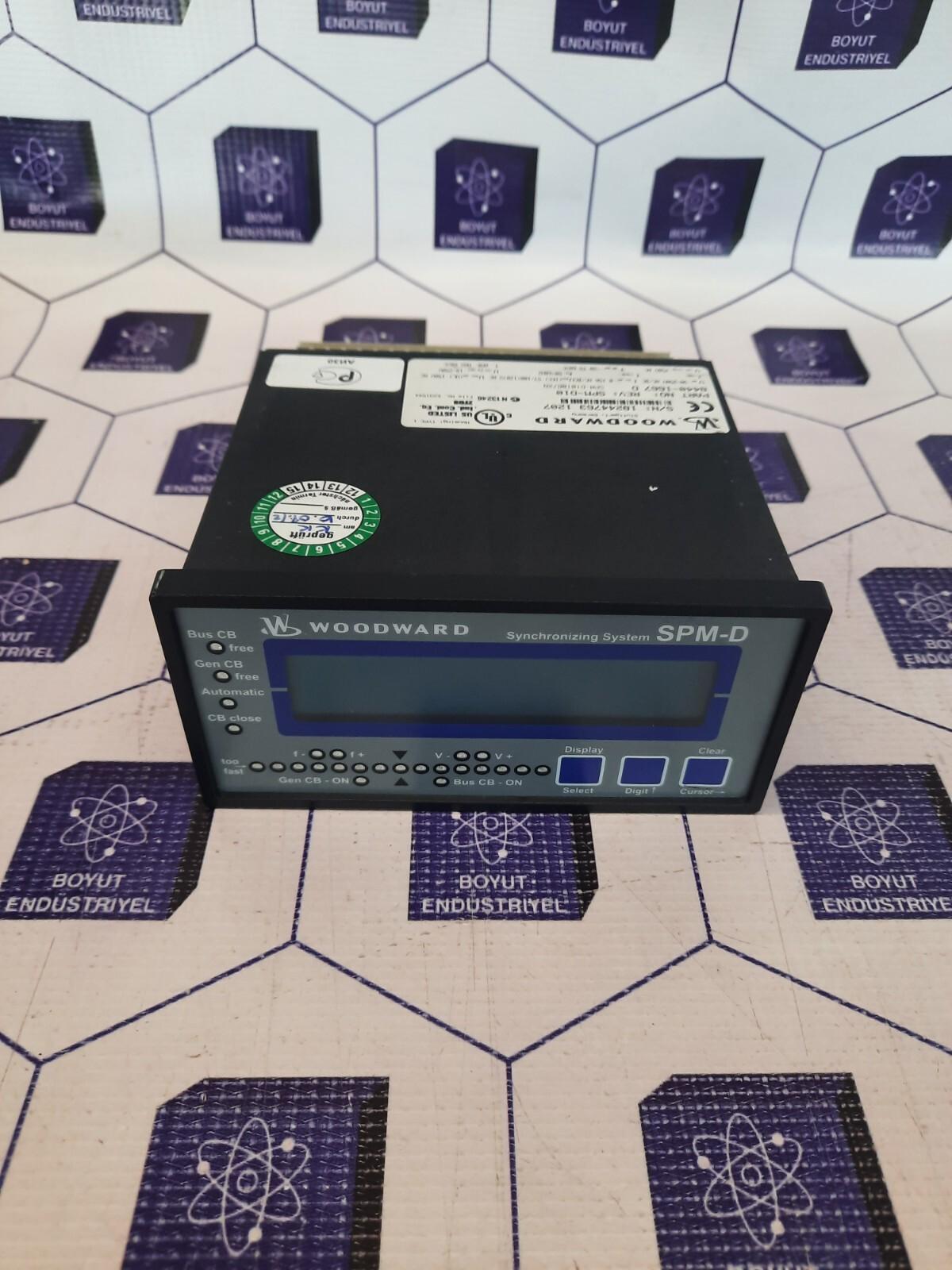 WOODWARD 8440-1667 D REV. SPM-D10 SYNCHRONISING SYSTEM CHOOSE