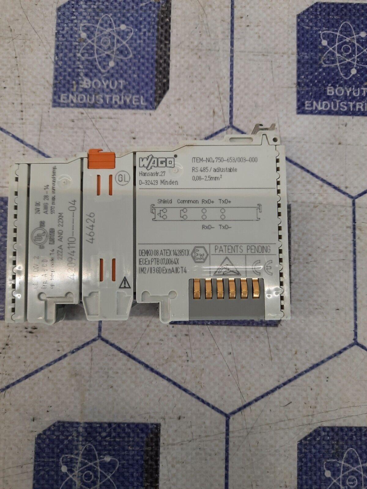 WAGO 750-653/003-000 COMMUNICATION MODULE