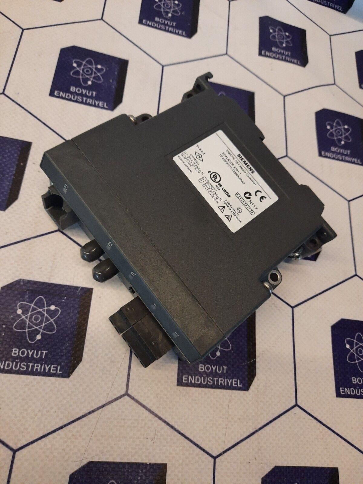 SIEMENS 6GK5101-1BB00-2AA3 SIMATIC NET MEDIA CONVERTER SCALANCE X101-1