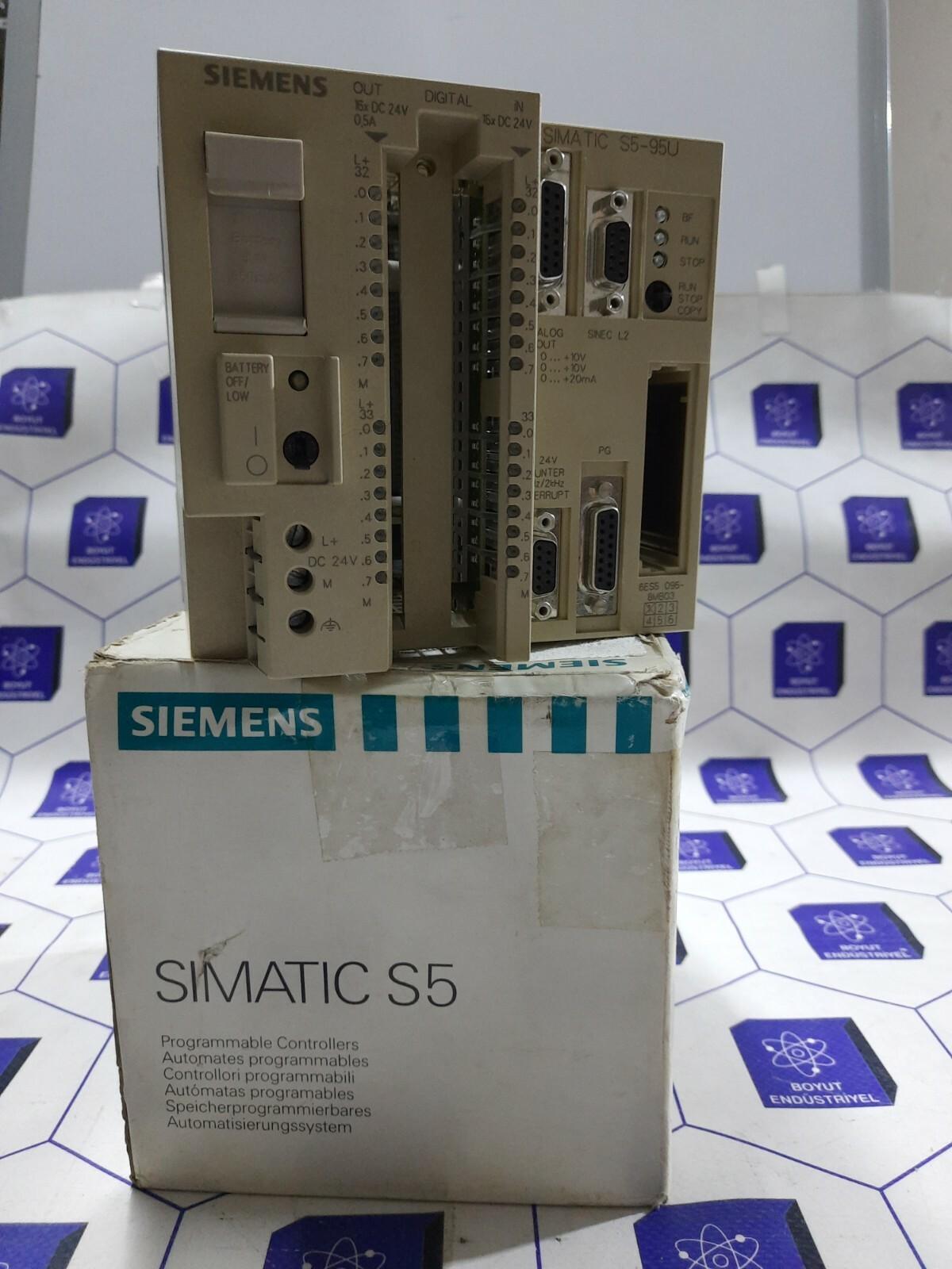Siemens Simatic 6es5 095-8mb03 6es5095-8mb03 cpu