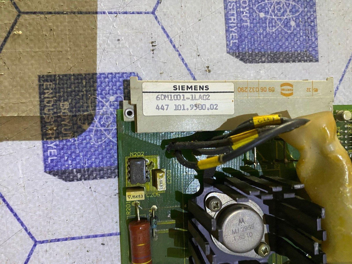 SIEMENS 6DM1001-1LA02 (GE.447 101.0500.01) BOARD
