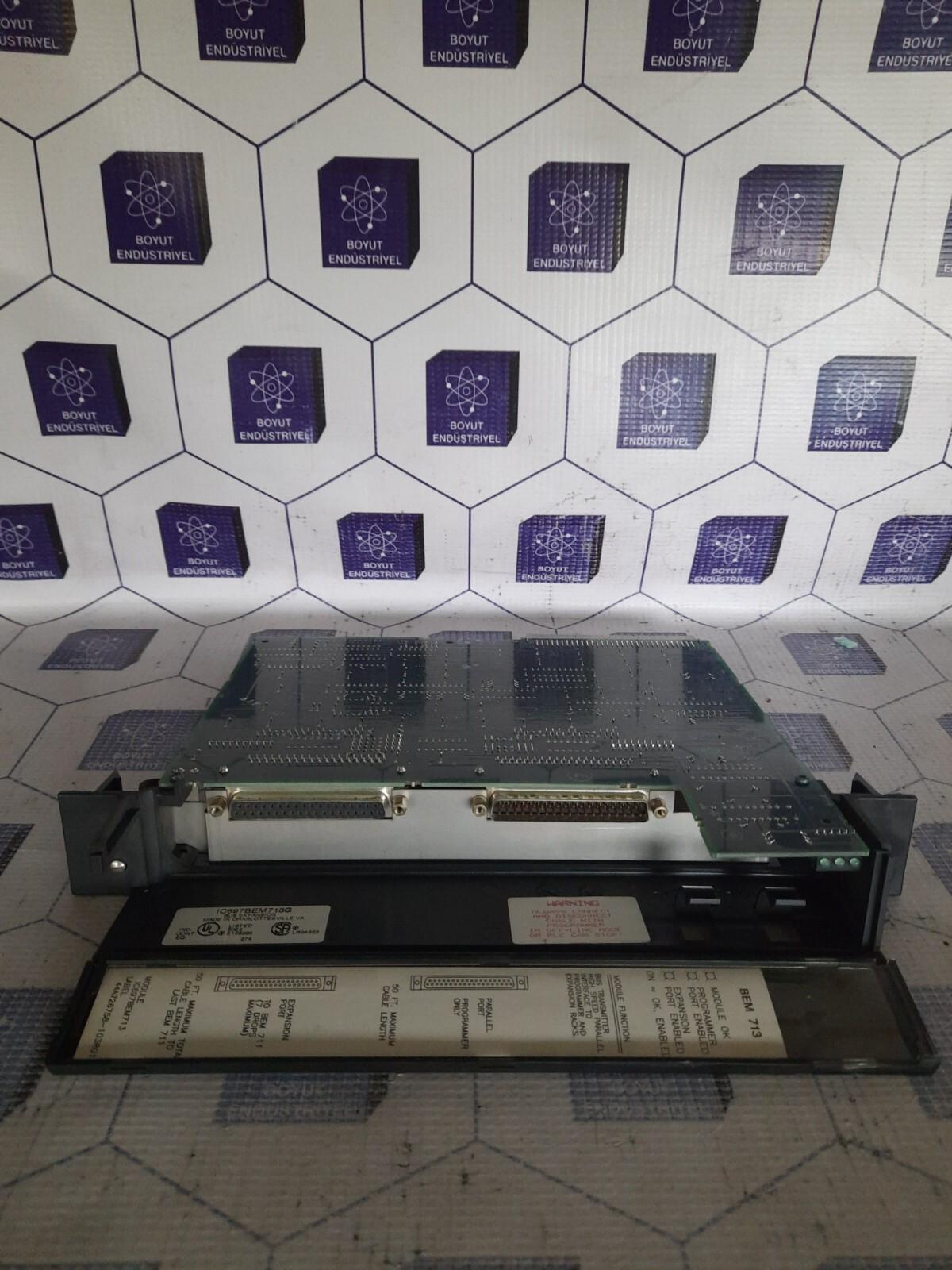GE FANUC IC697BEM713G BUS TRANSMITTER 44A730317-G01