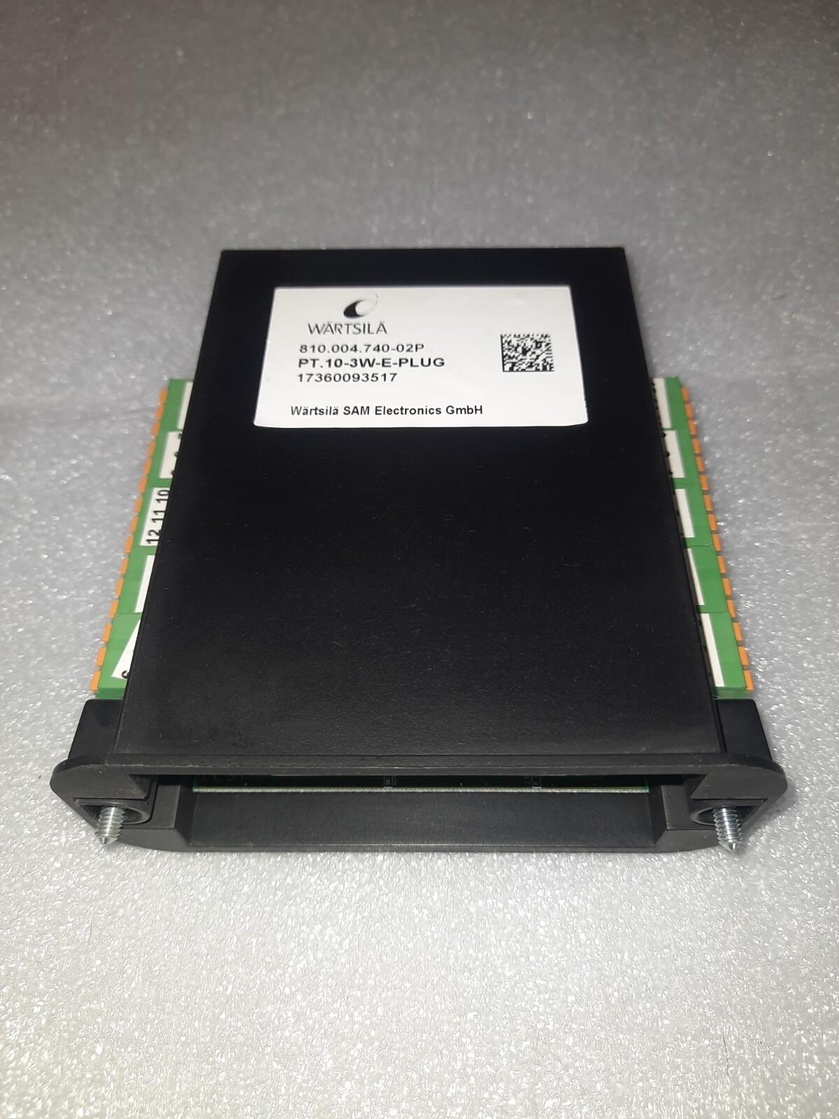 WARTSILA PT.10-3W-E PLUG 810.004.740-02P Sam Electronics