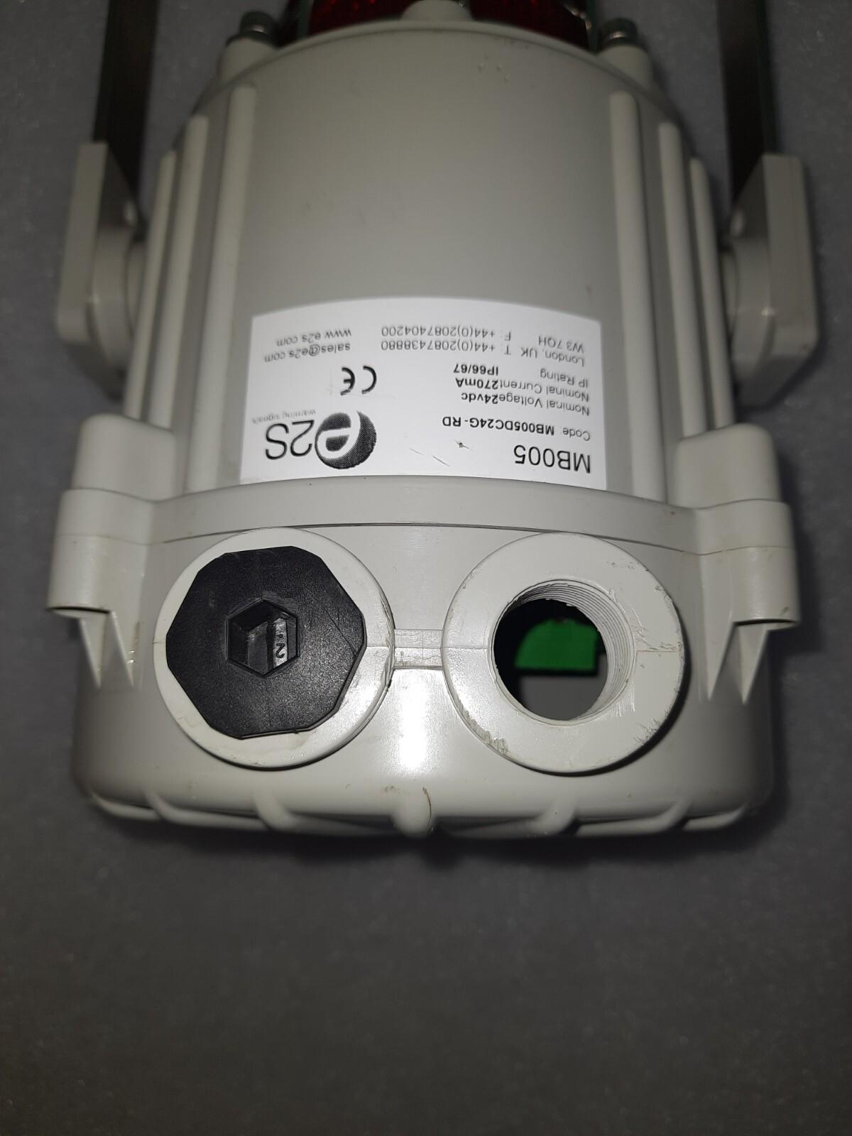 E2S MB005 Lighthouse MB005DC24G-RD Lamb Fast Shipping