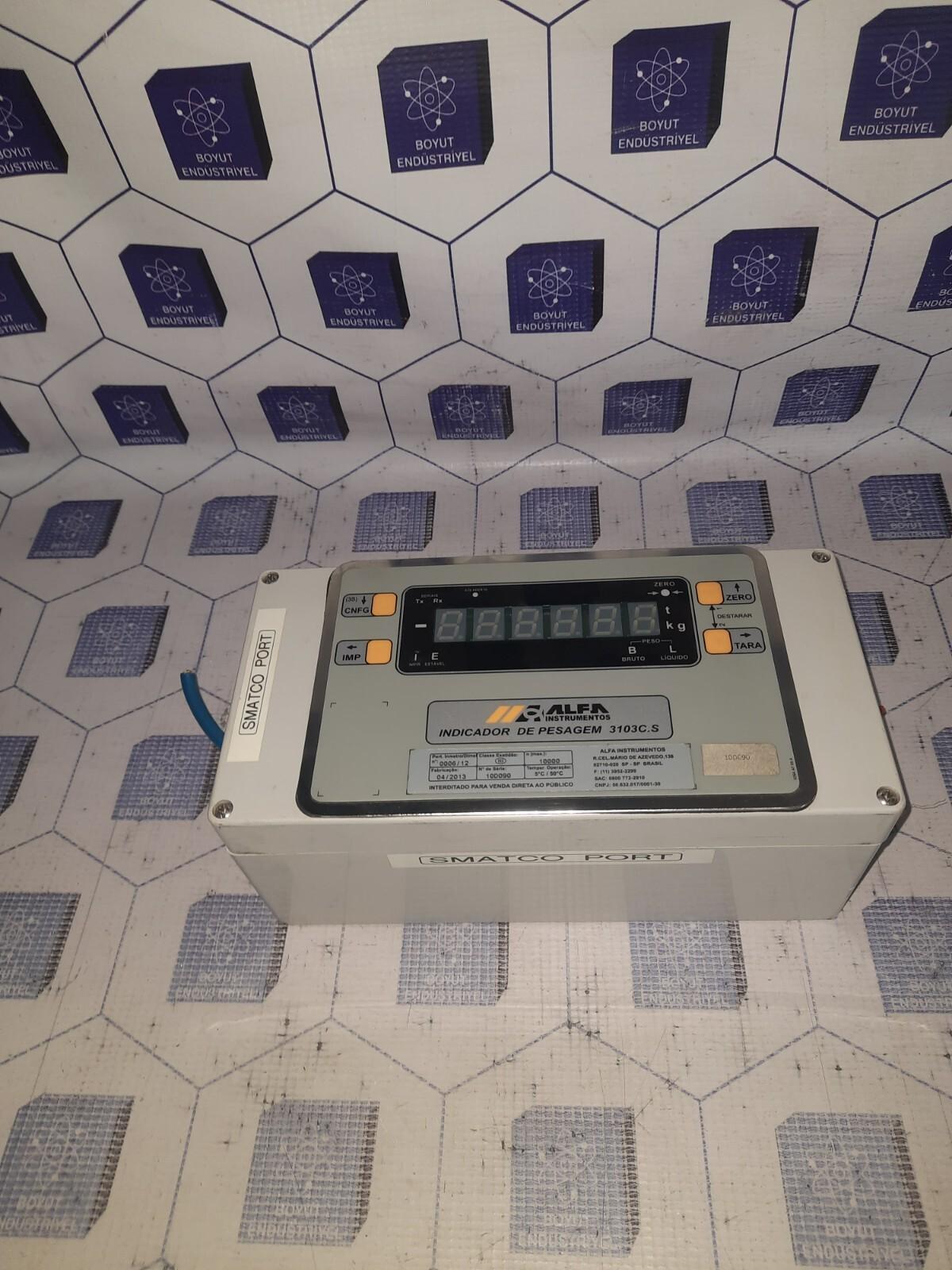 ALFA INDICADOR DE PESAGEM 3103C.S
