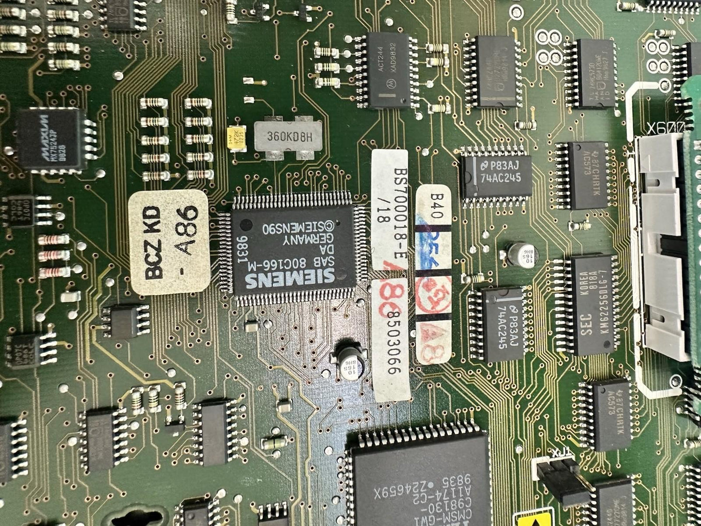 SIEMENS R1-116-101-501 IS.02 Simoreg Driver Board envío rápido