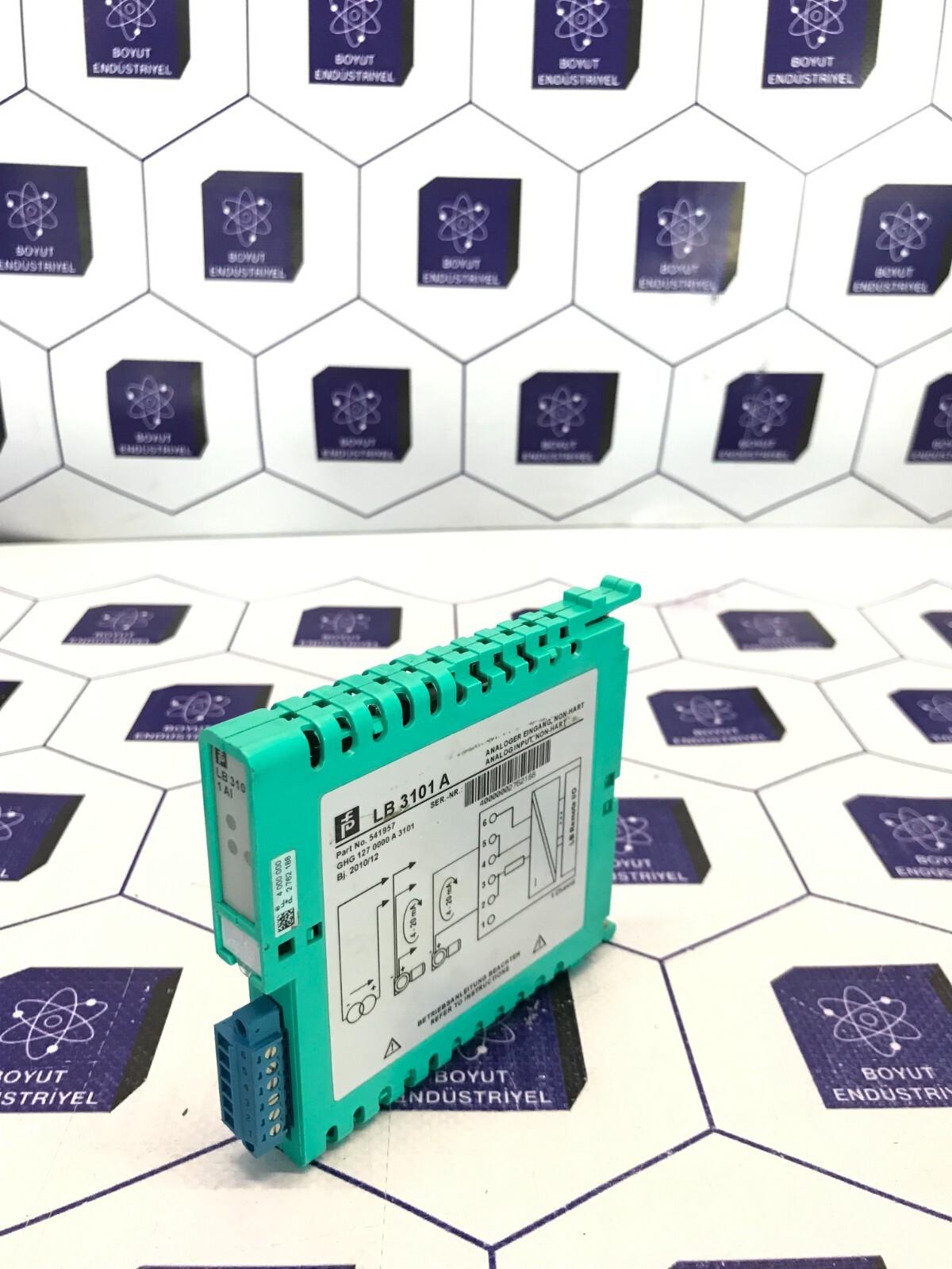 PEPPERL FUCHS 541957 ANALOGER EINGANG NON HART ANALOG LB3101 A Fast Shipping