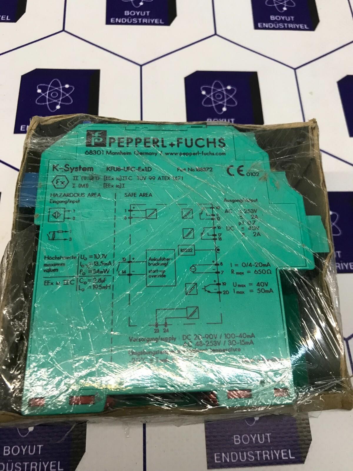 PEPPERL FUCHS 188372 K-SYSTEM KFU8-UFC-Ex1.D