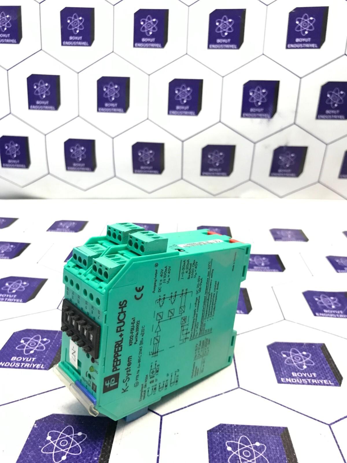 PEPPERL FUCHS 33922 K-SYSTEM IZOLATED DRIVER KFD2-FSU-Ex1 Fast Shipping