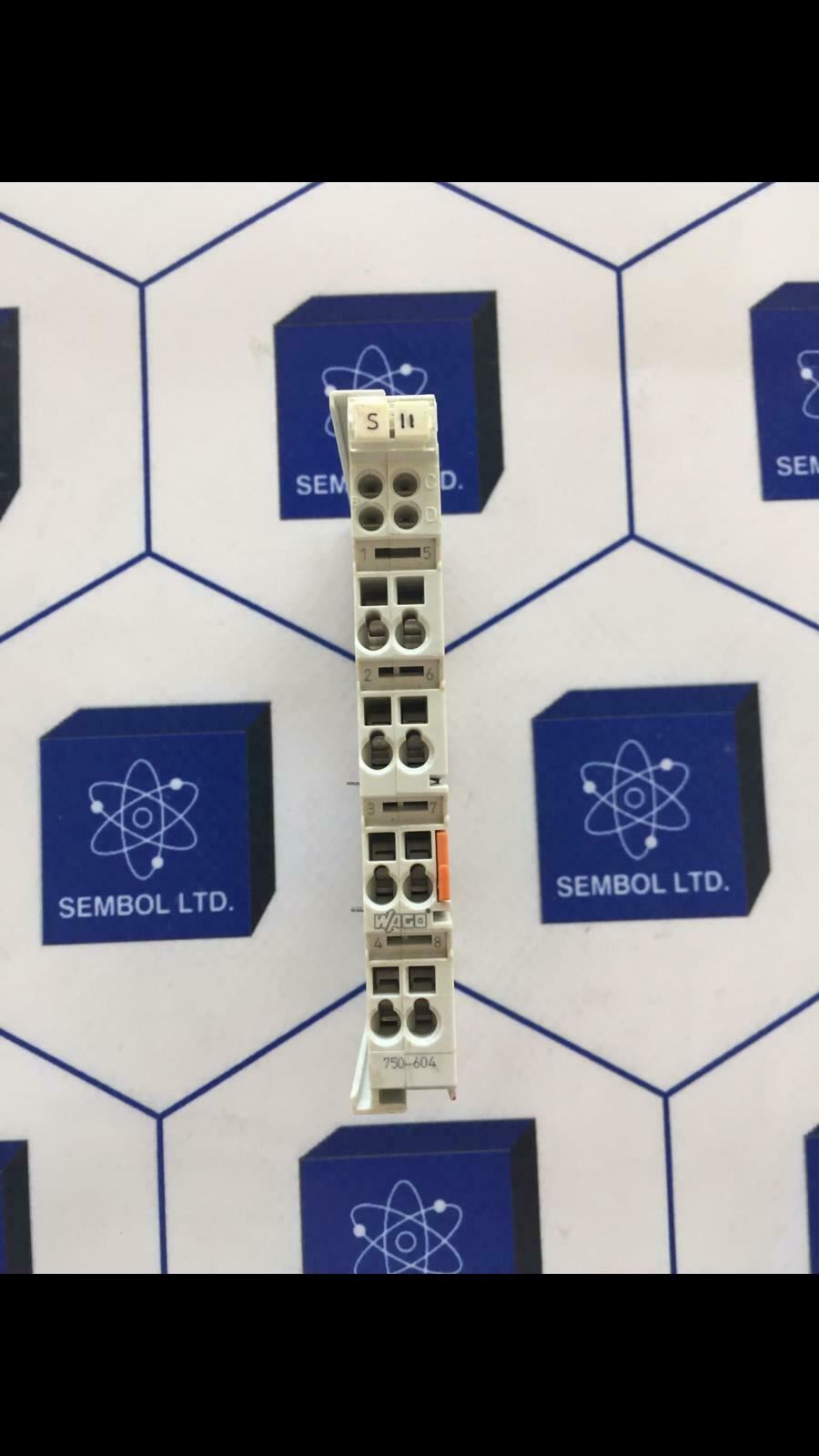 Wago 750-604 module with DHL expedited shipping