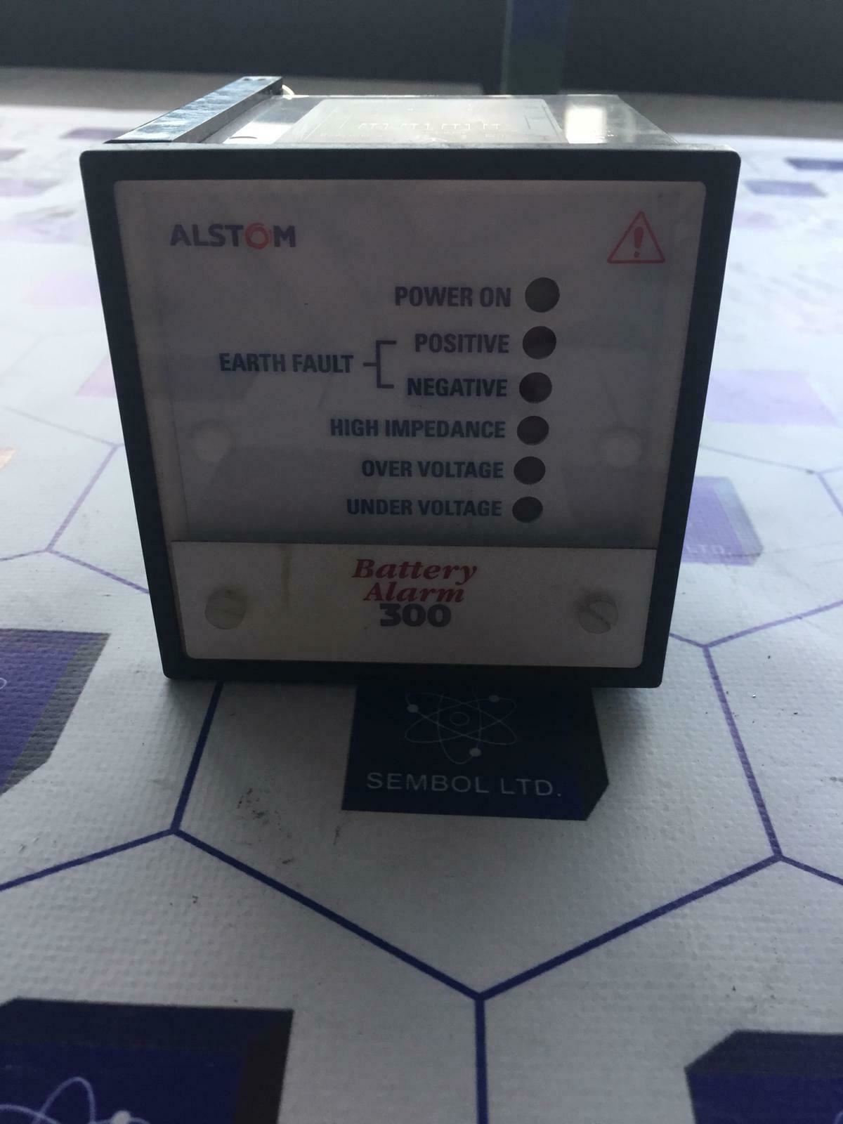 Alstom battery alarm 300