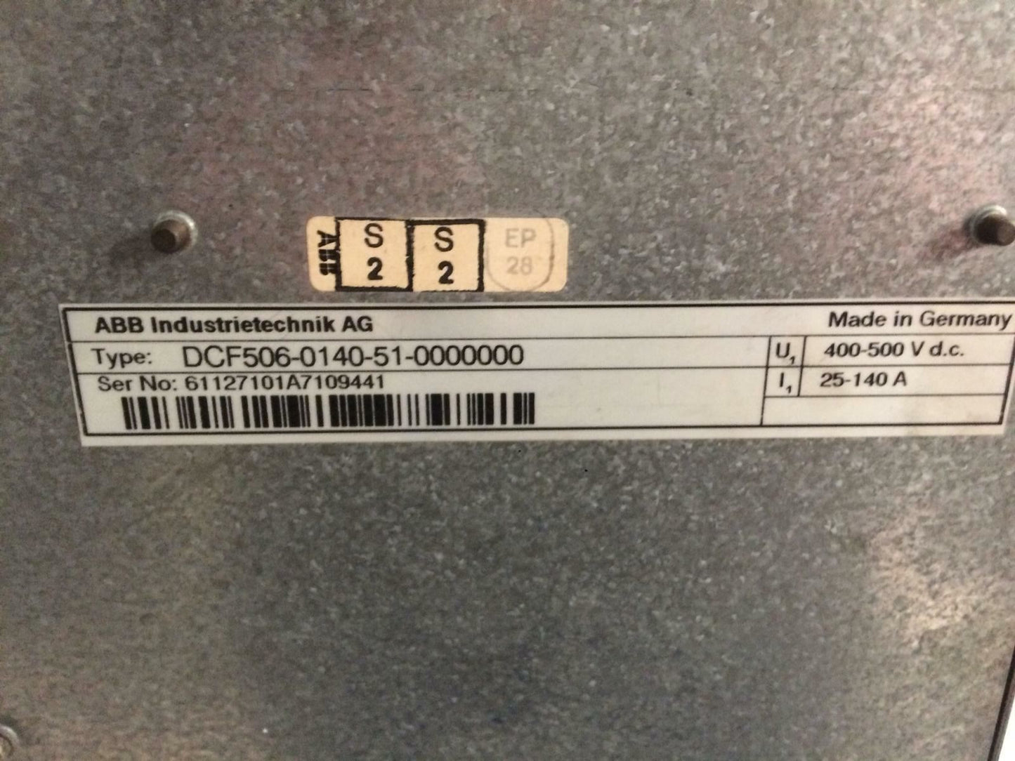 ABB Industrietechnık AG DCF506-0140-51 Driver Free Express Shipping