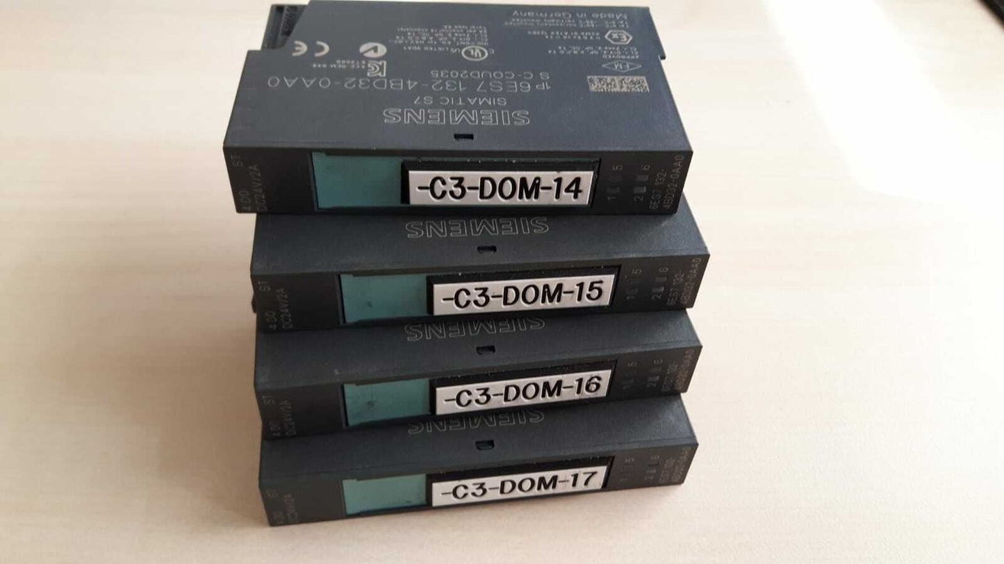 SIEMENS SIMATIK S7 1P 6ES7-132-4BD32-0AA0 OUTPUT MODULE /LOT1/x4