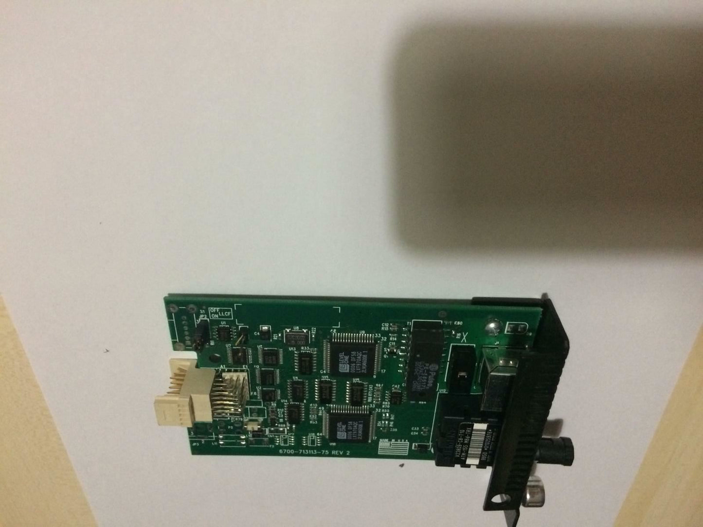 LANCAST 100BASE CIRCUIT BOARD 6700-713113-75 REV2