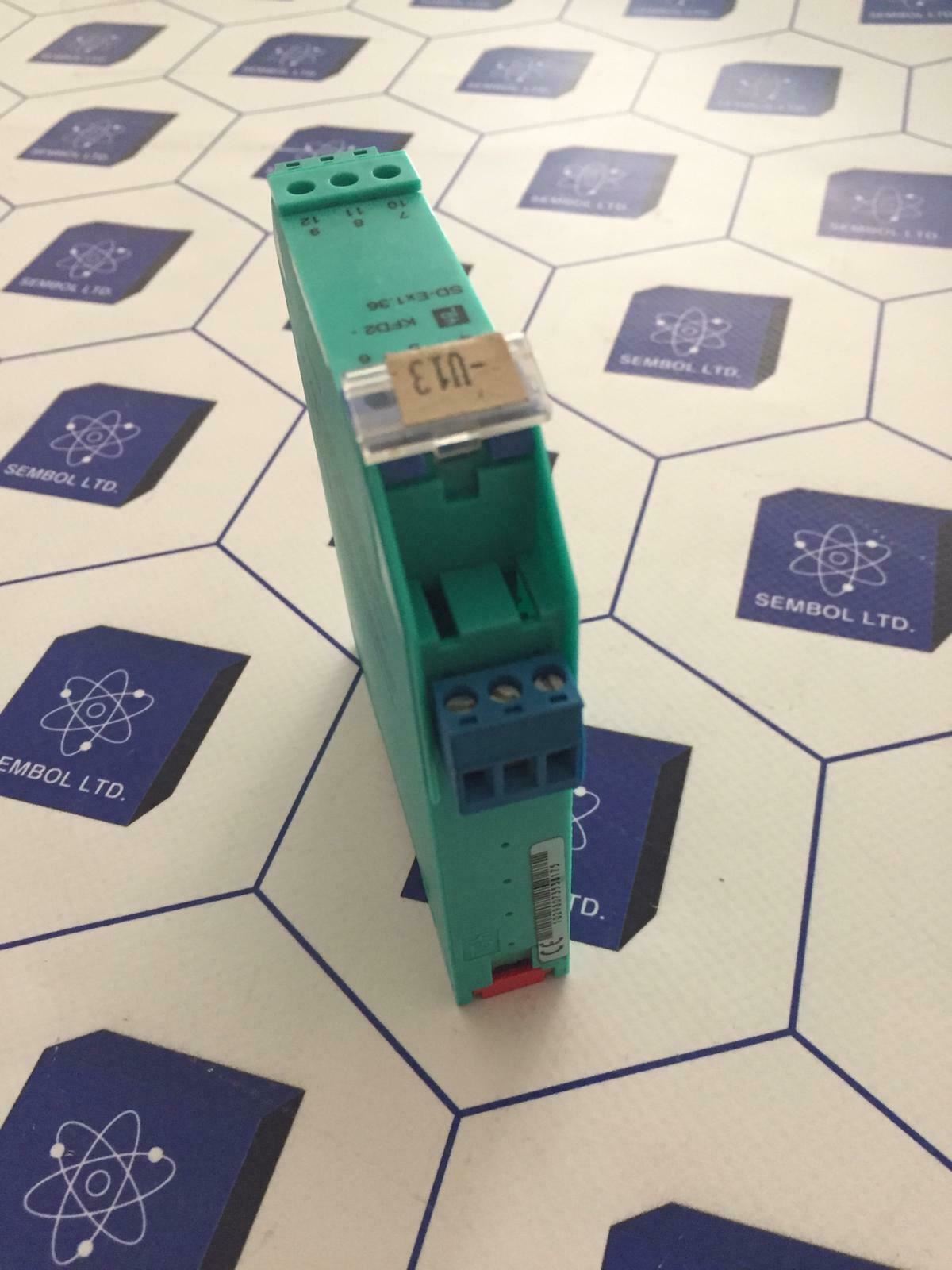 PEPPERL + FUCHS SOLENOID DRIVER RELAY KFD2-SD-EX1.36
