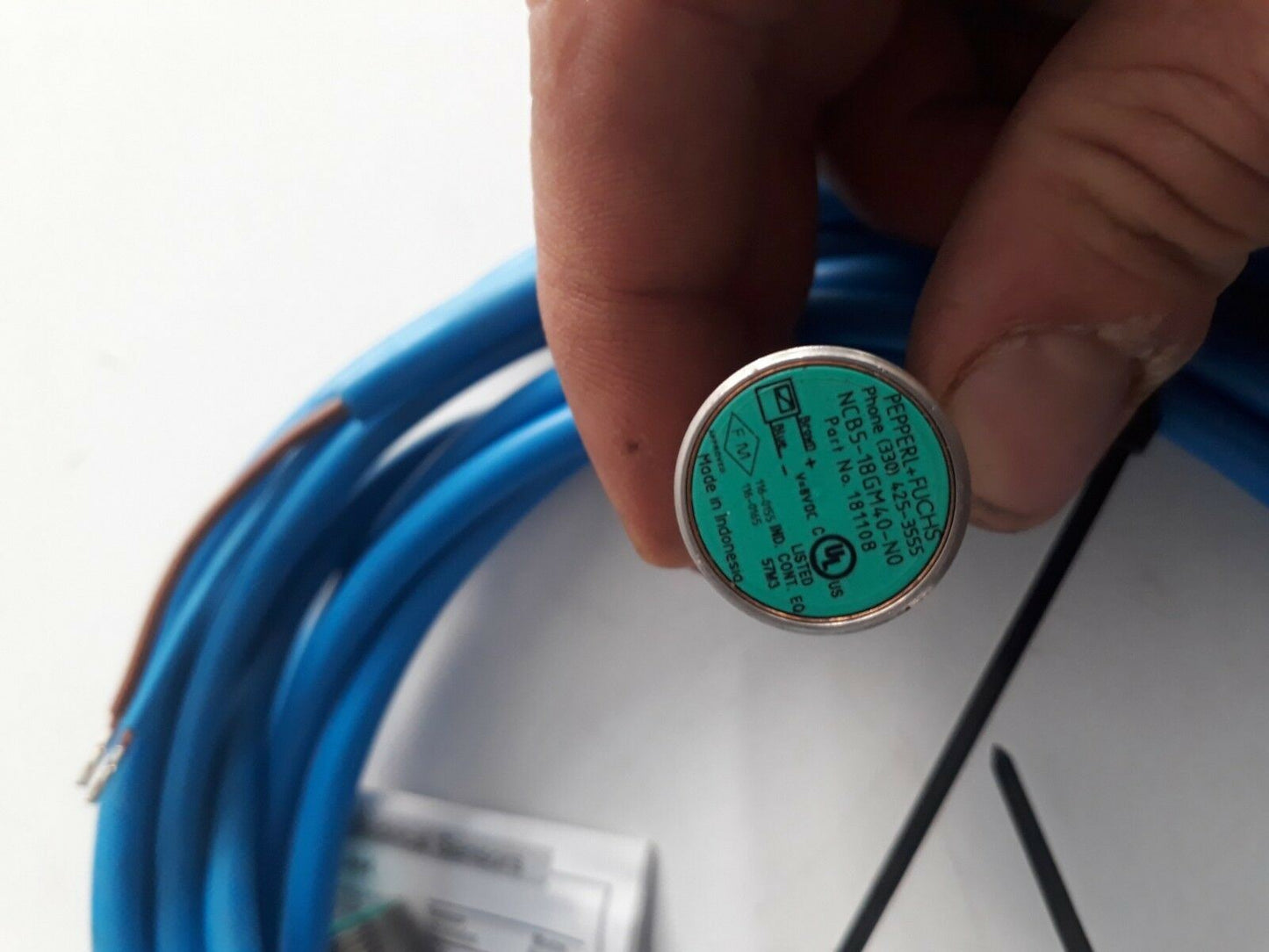 Pepperl Fuchs NCB5-18GM40-N0 Ncb5-18gm40-n0 Inductive Proximity Sensor 181108