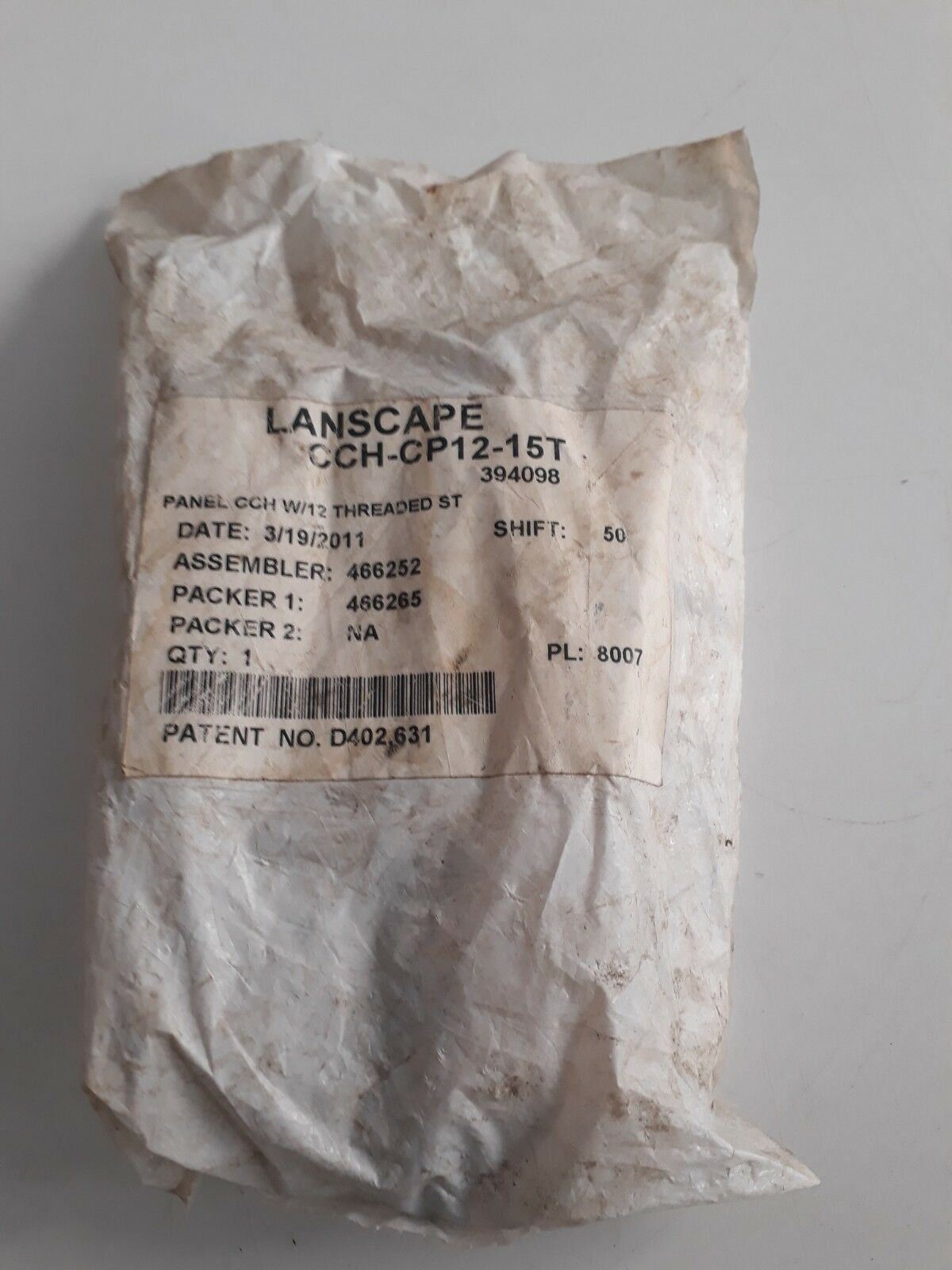 CORNING CCH-CP12-15T PANEL CCH W/12