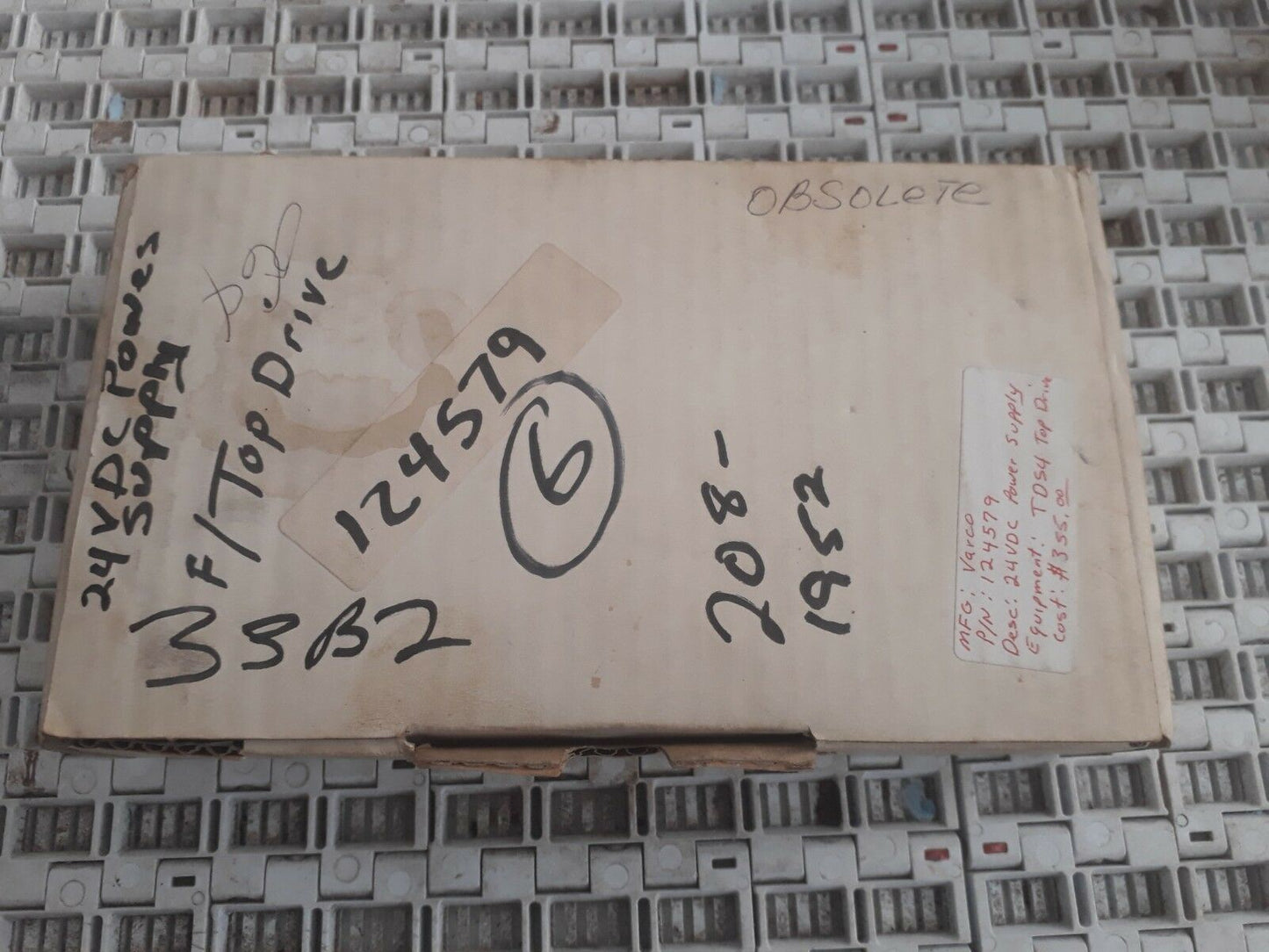 Vero Monovolt Pk60-iii Power Supply