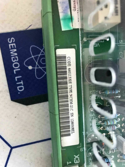 Abb Nchm-21C Charging Monitoring Printed Circuit Board Code 64011332E Fast Shipp