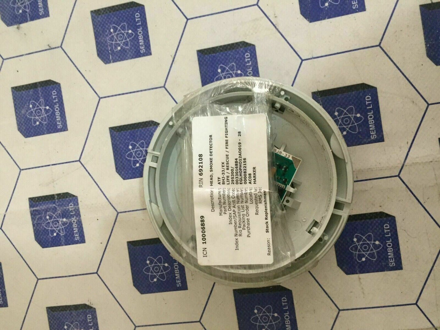 AUTRONICA BJH-33/EX ION SMOKE DETECTOR BJH33EX
