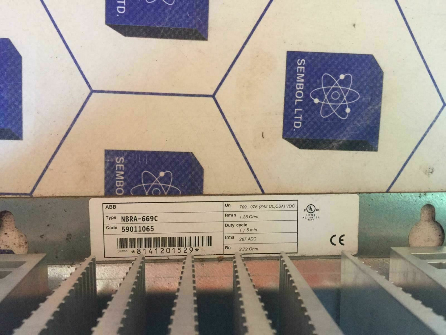 ABB  NBRA-669C 59011065 Breaking Unit Free Express Shipping